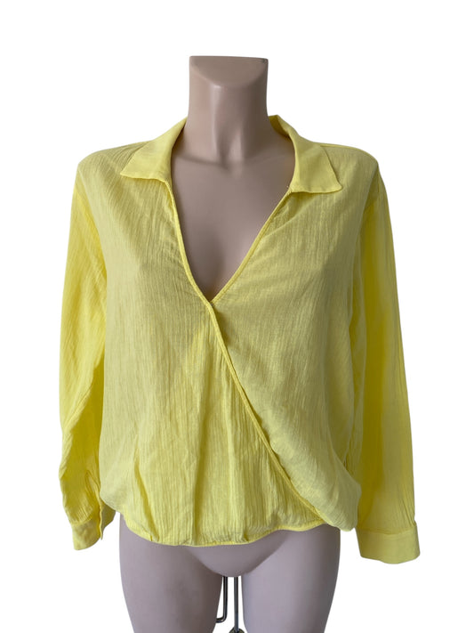 Yaya shirt lange mouw XL
