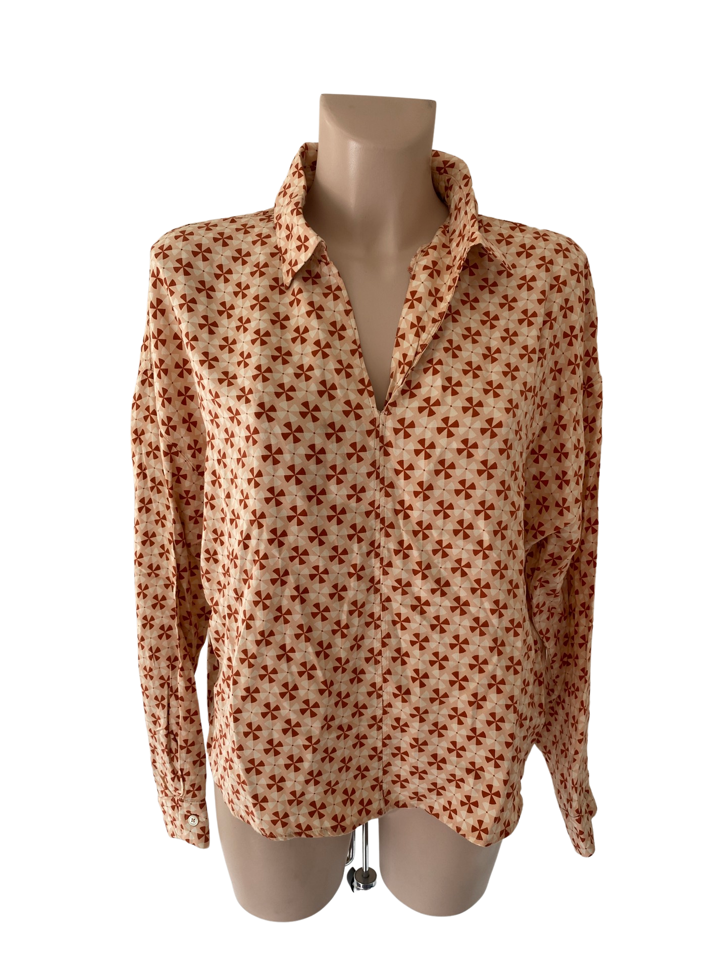 Drykorn shirt lange mouw S