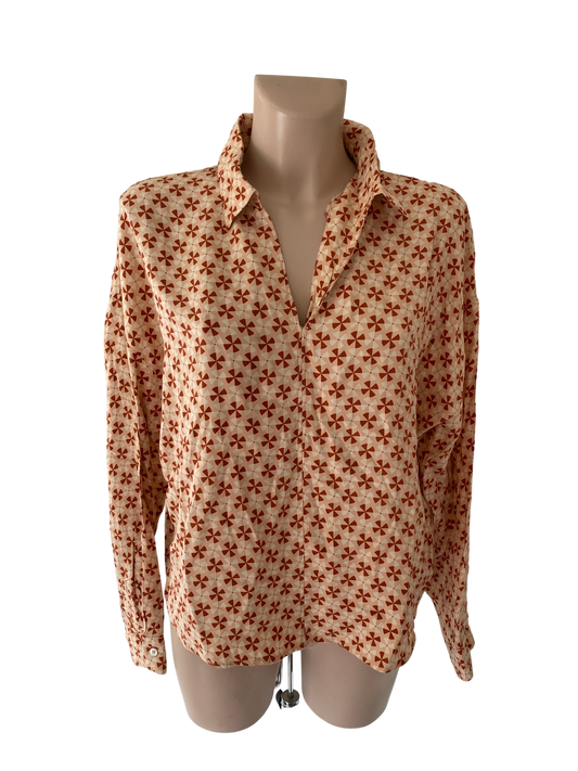 Drykorn shirt lange mouw S