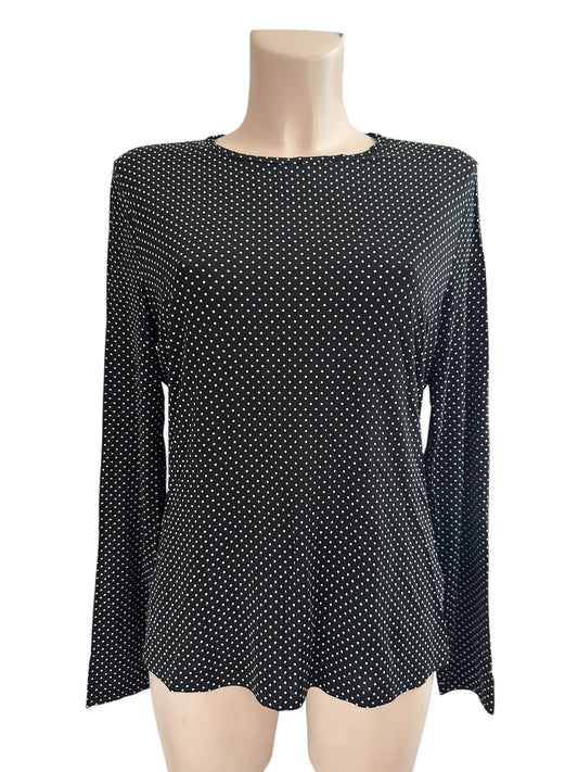 Vanilia shirt lange mouw L