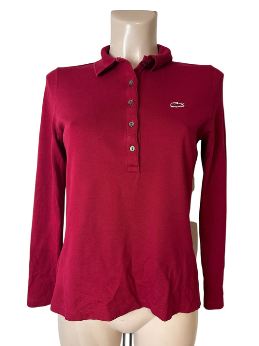 Lacoste shirt lange mouw S