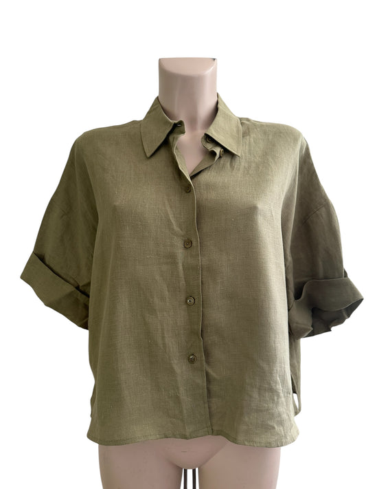 Drykorn blouse linnen M