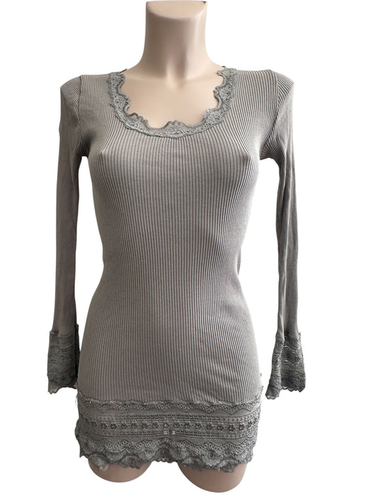 Rosemunde shirt lange mouw S