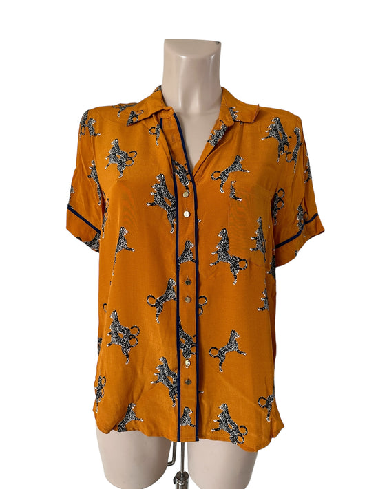 Baum und Pferdgarten blouse S