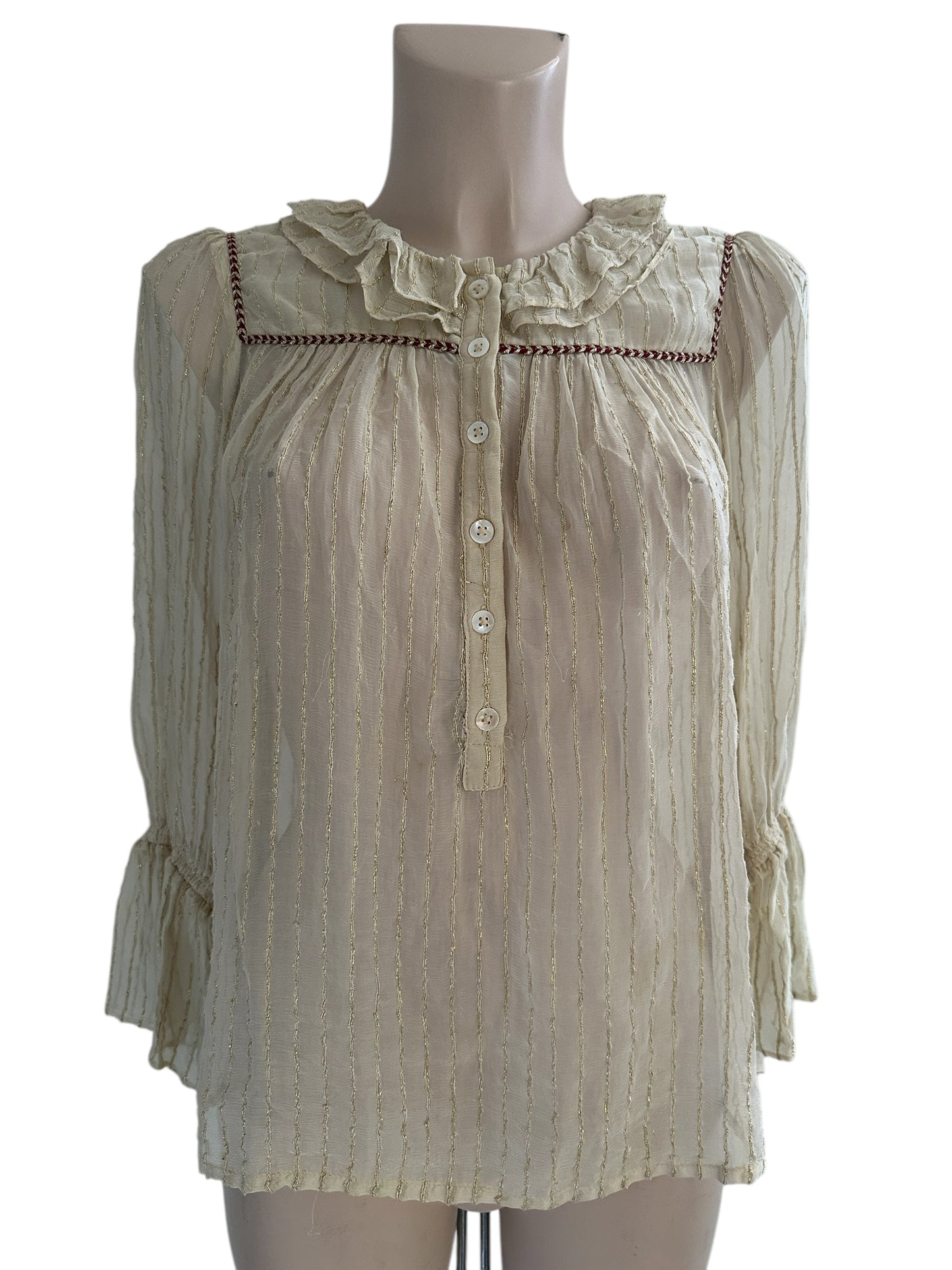 Leon & Harper long sleeve shirt S
