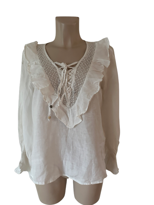 Ralph Lauren shirt lange mouw M