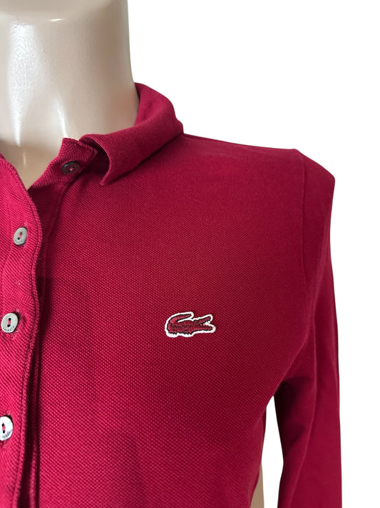 Lacoste shirt lange mouw S