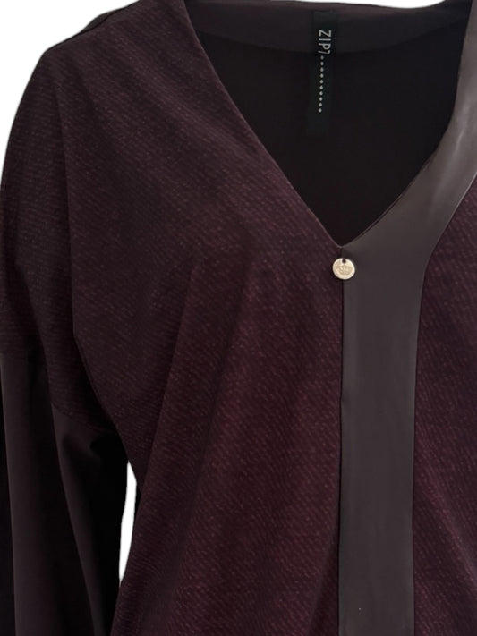 Zip73 shirt lange mouw L