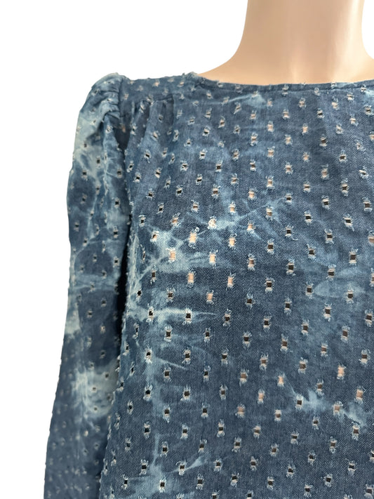 Munthe shirt lange mouw S