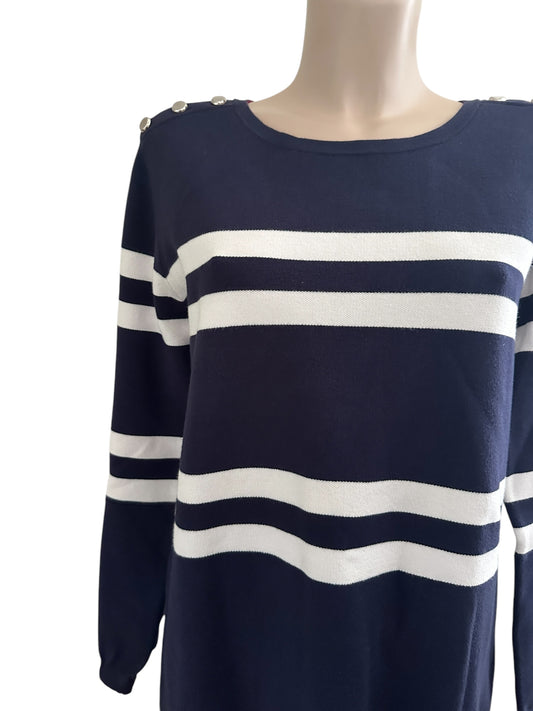 Claudia Strater jurk blauw M