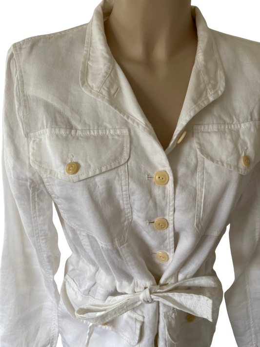 Aigle vest linnen M