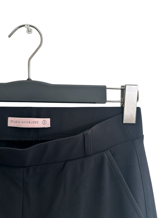 Studio Anneloes broek zwart bonded flared S