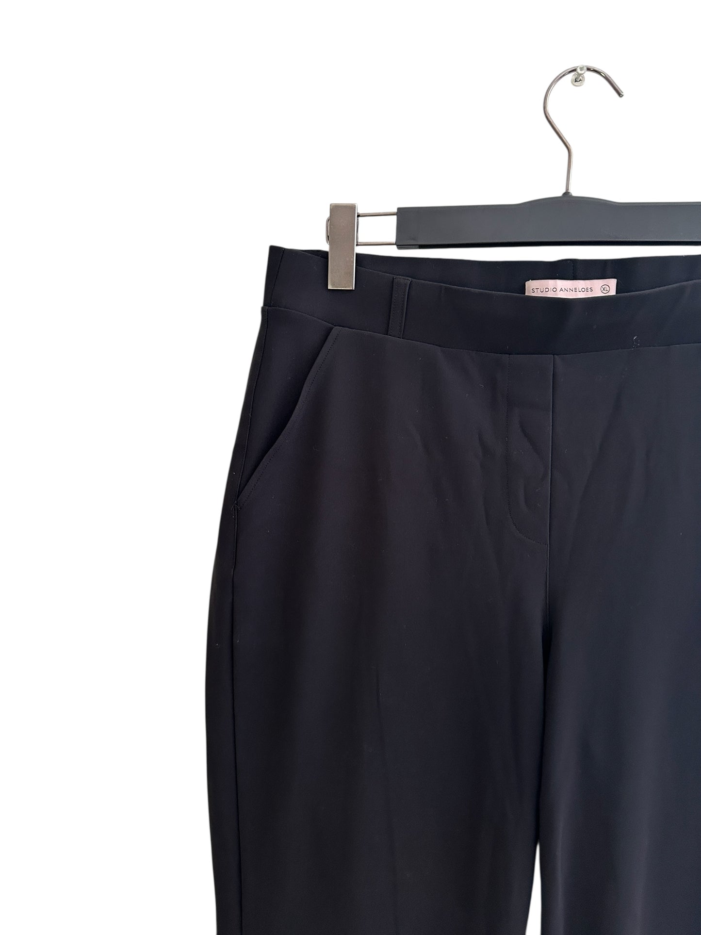 Studio Anneloes broek zwart bonded LONG XL