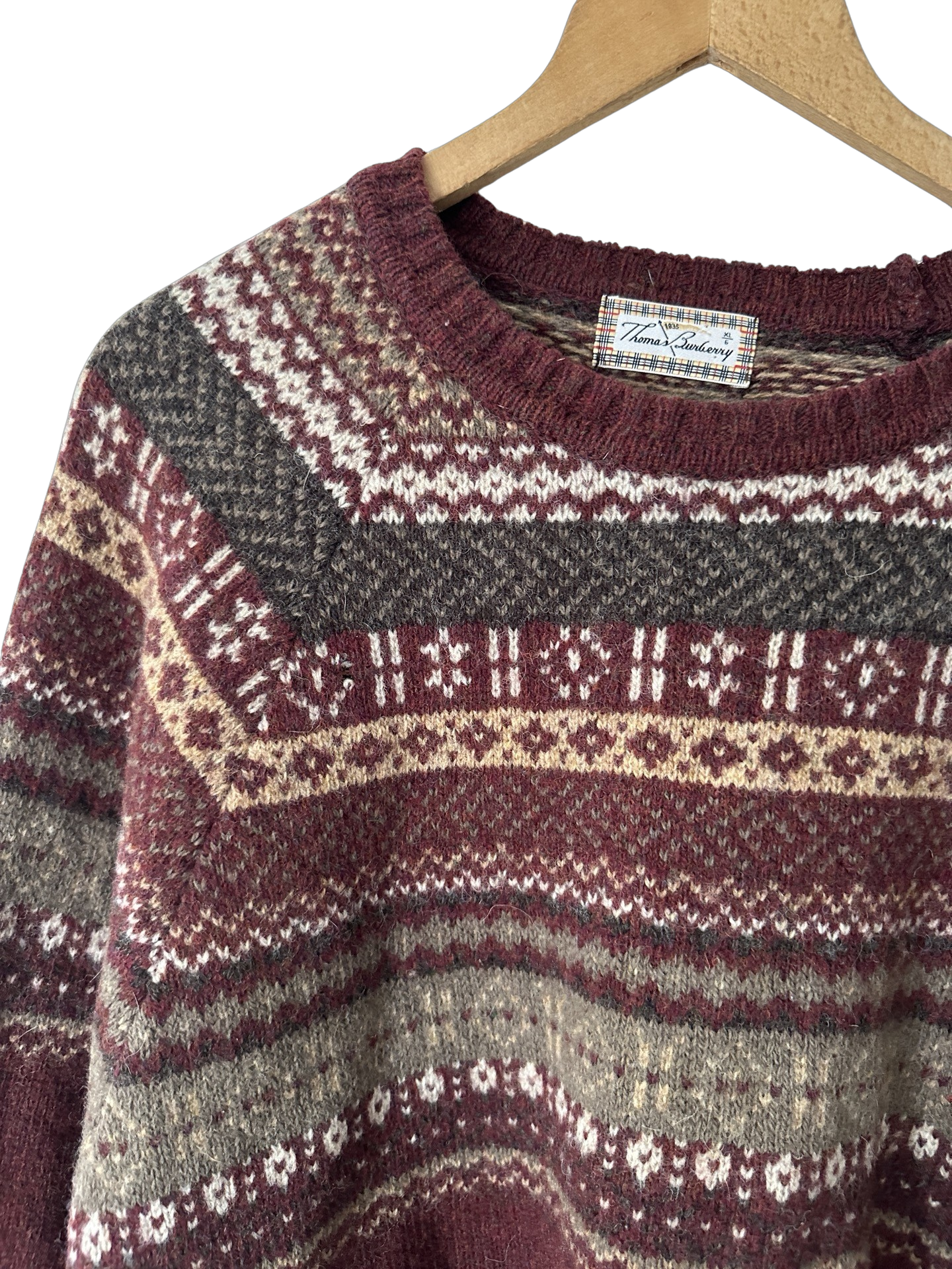 Thomas Burberry trui XL