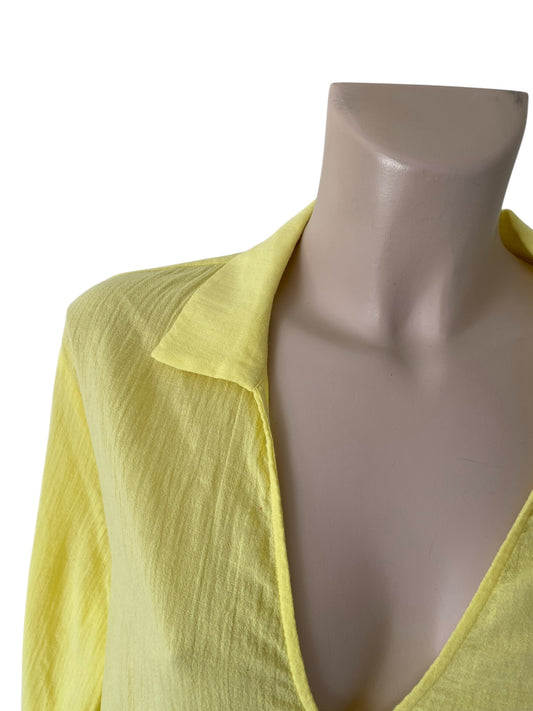 Yaya shirt lange mouw XL