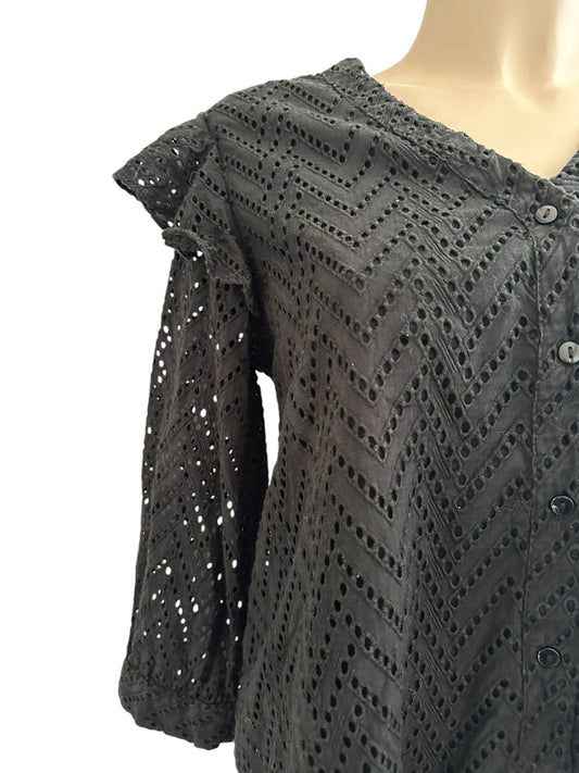Selected Femme shirt lange mouw M