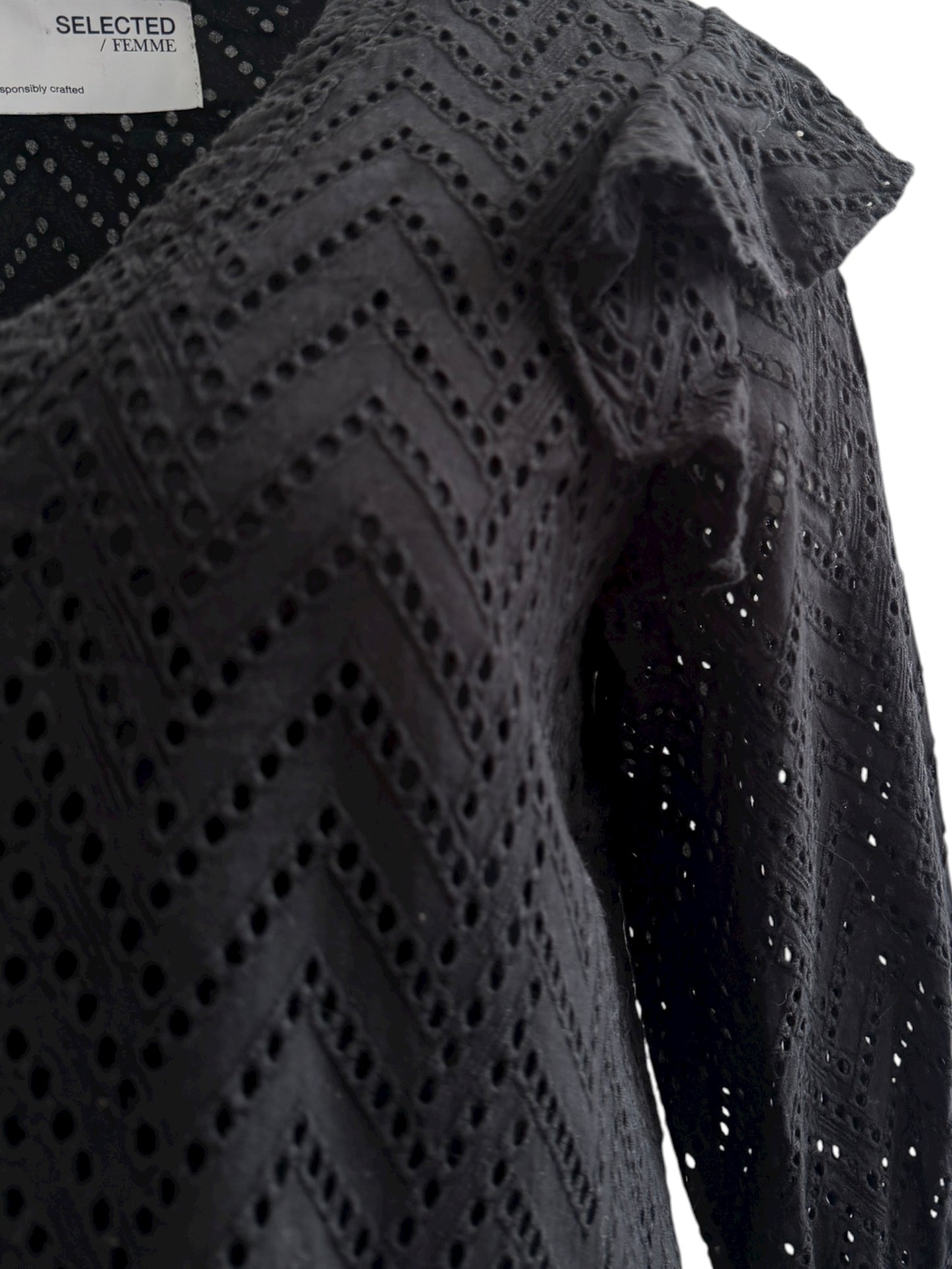 Selected Femme shirt lange mouw M