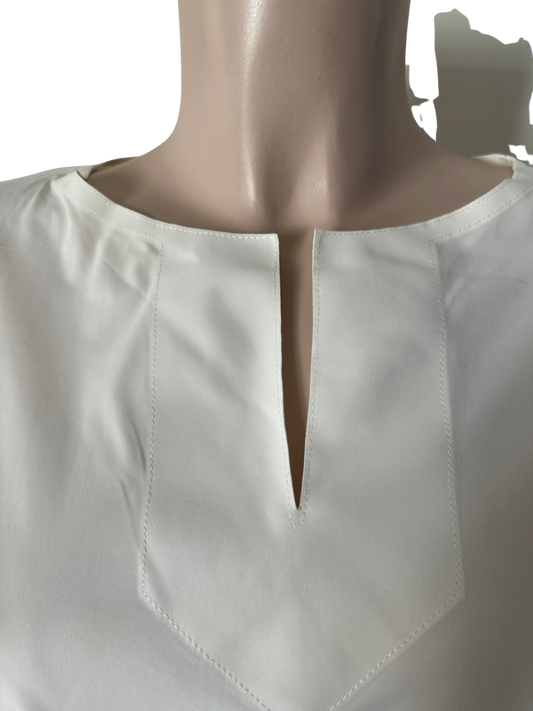 Zenggi shirt lange mouw travel wit XS