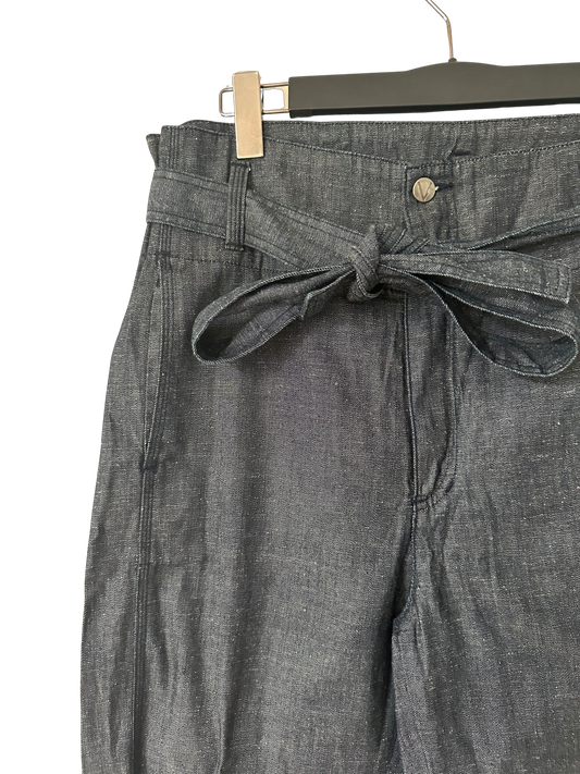 Vanilia broek blauw L