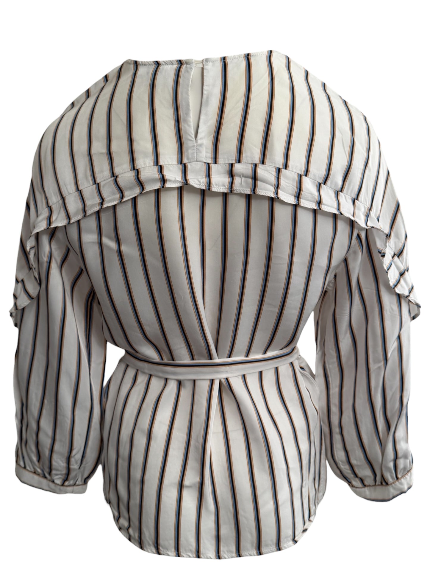 Yaya shirt lange mouw M