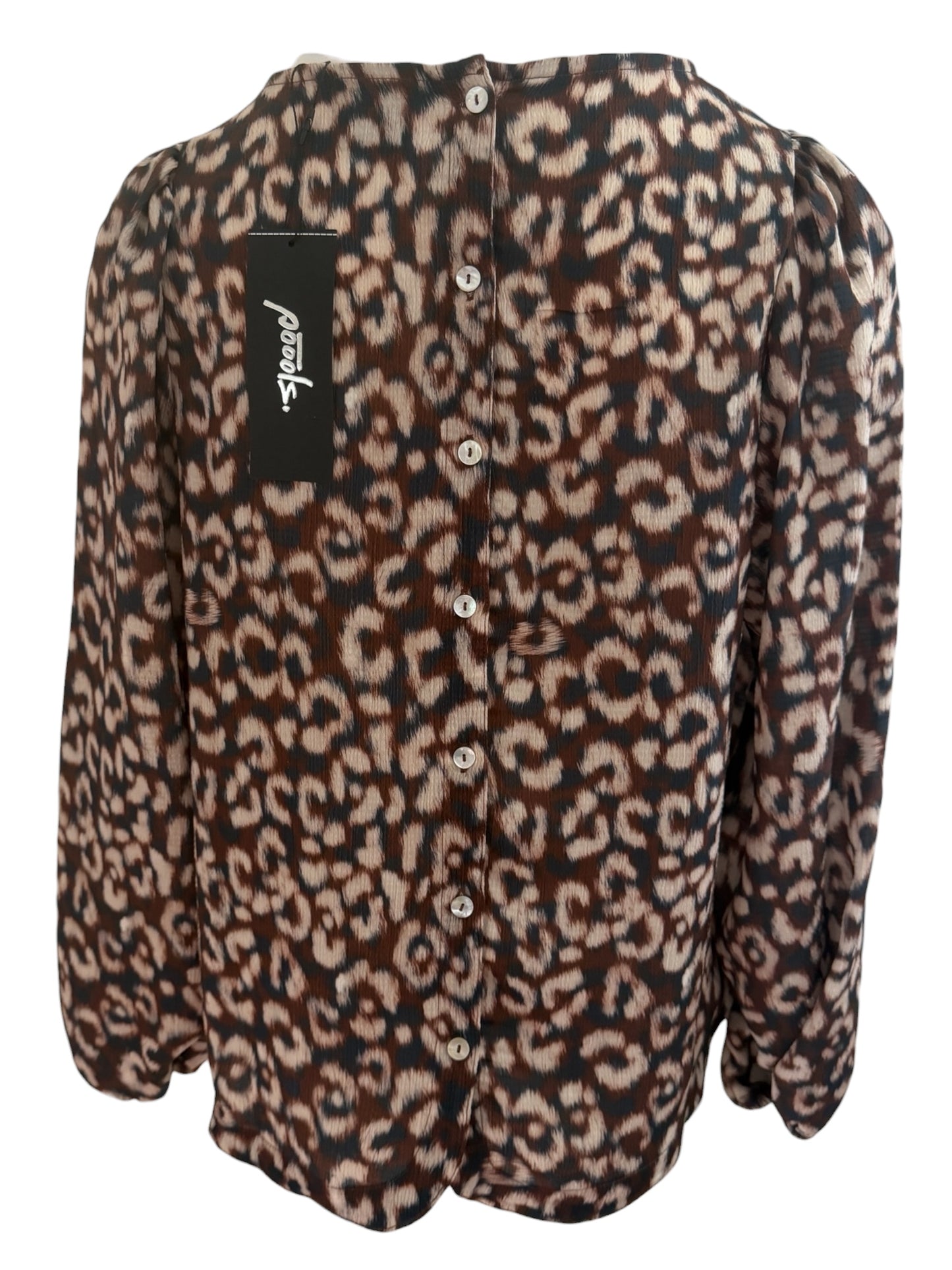 Poools shirt lange mouw NIEUW S