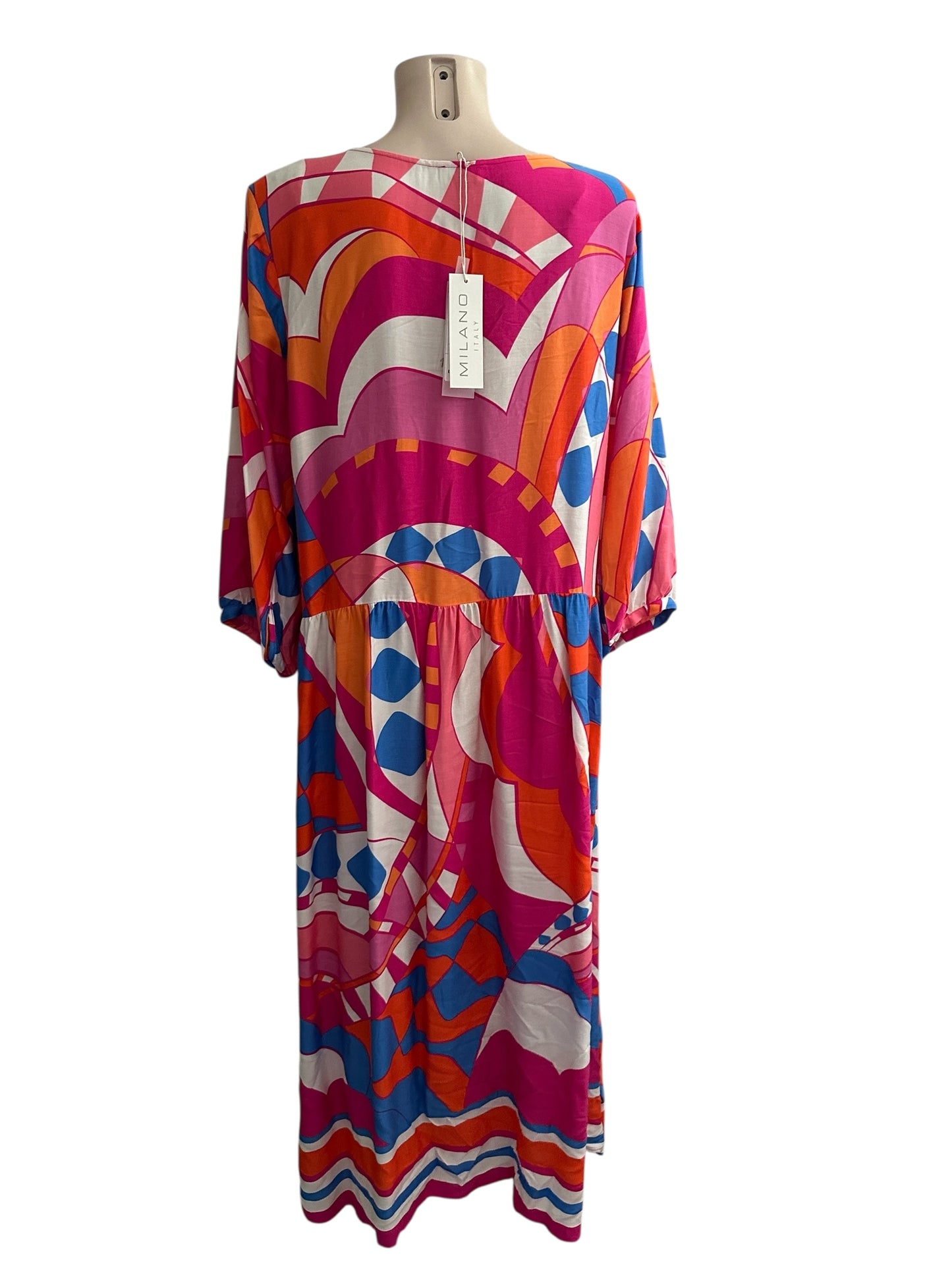Milano Italy maxi jurk NIEUW 44