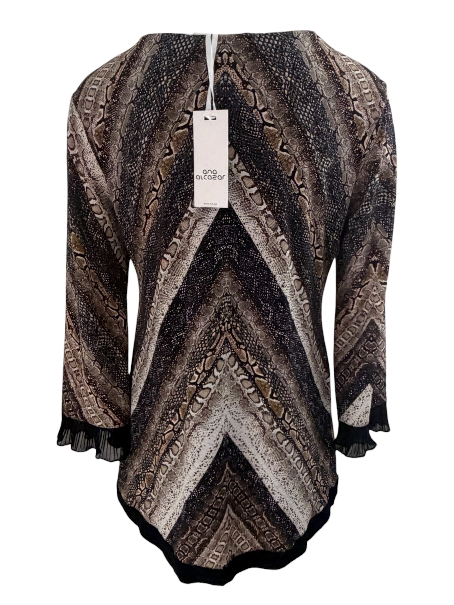 Ana Alcazar shirt lange mouw M