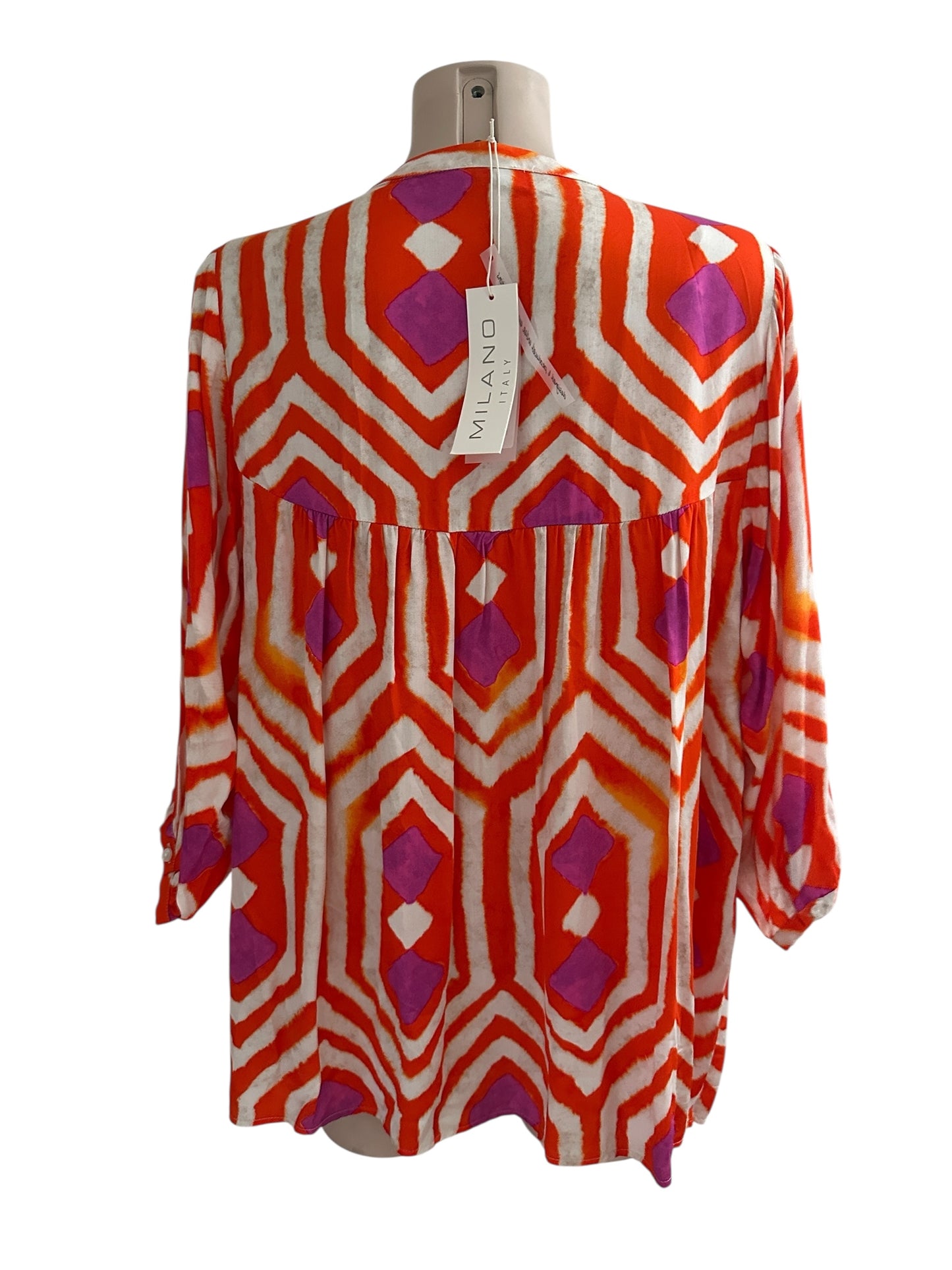 Milano Italy shirt lange mouw NIEUW L