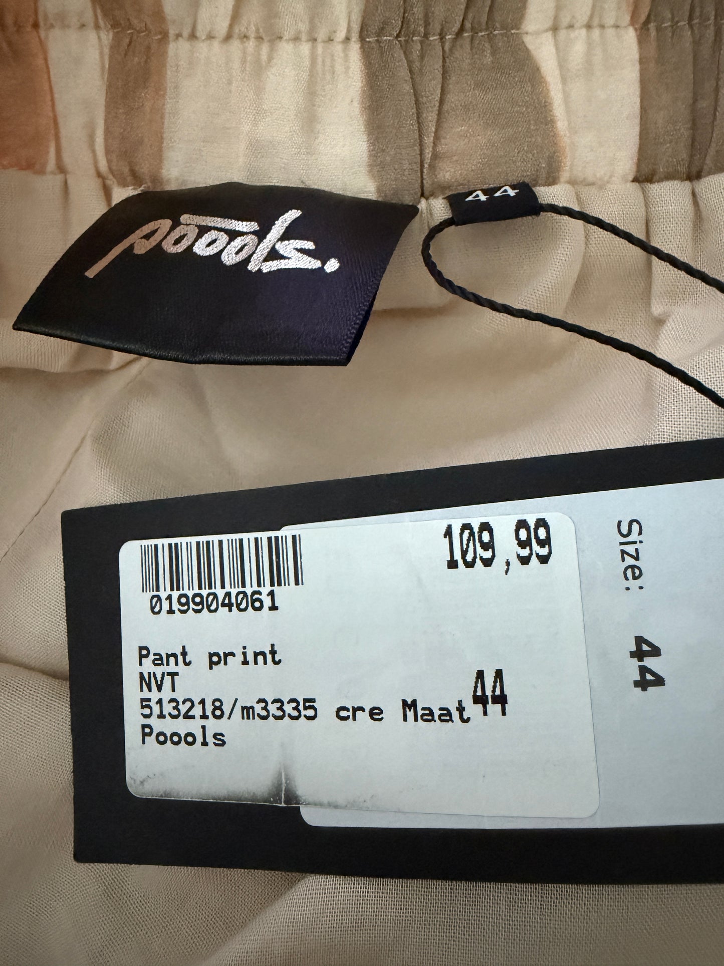 Poools broek NIEUW XXL