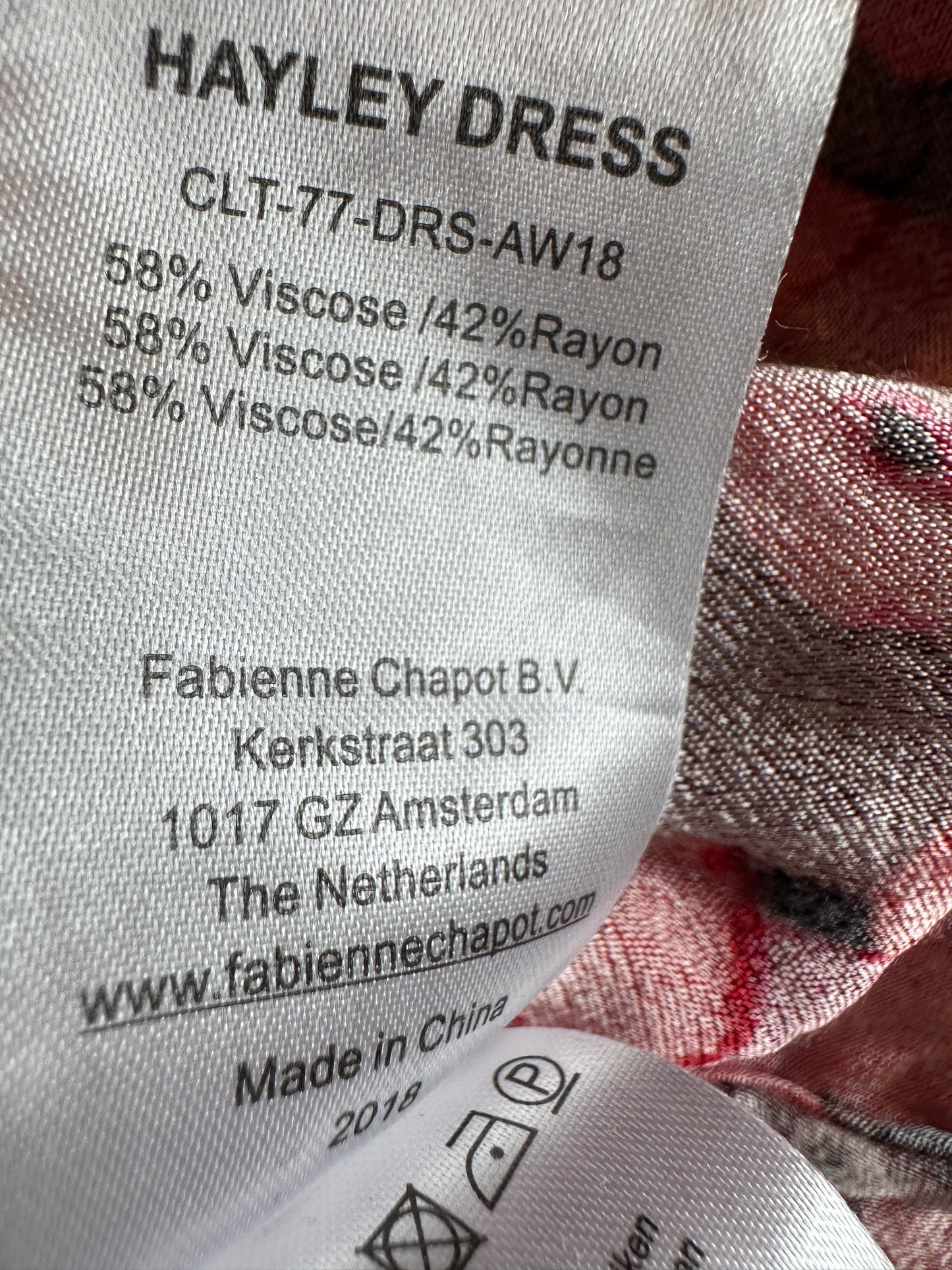Fabienne Chapot jurk XS