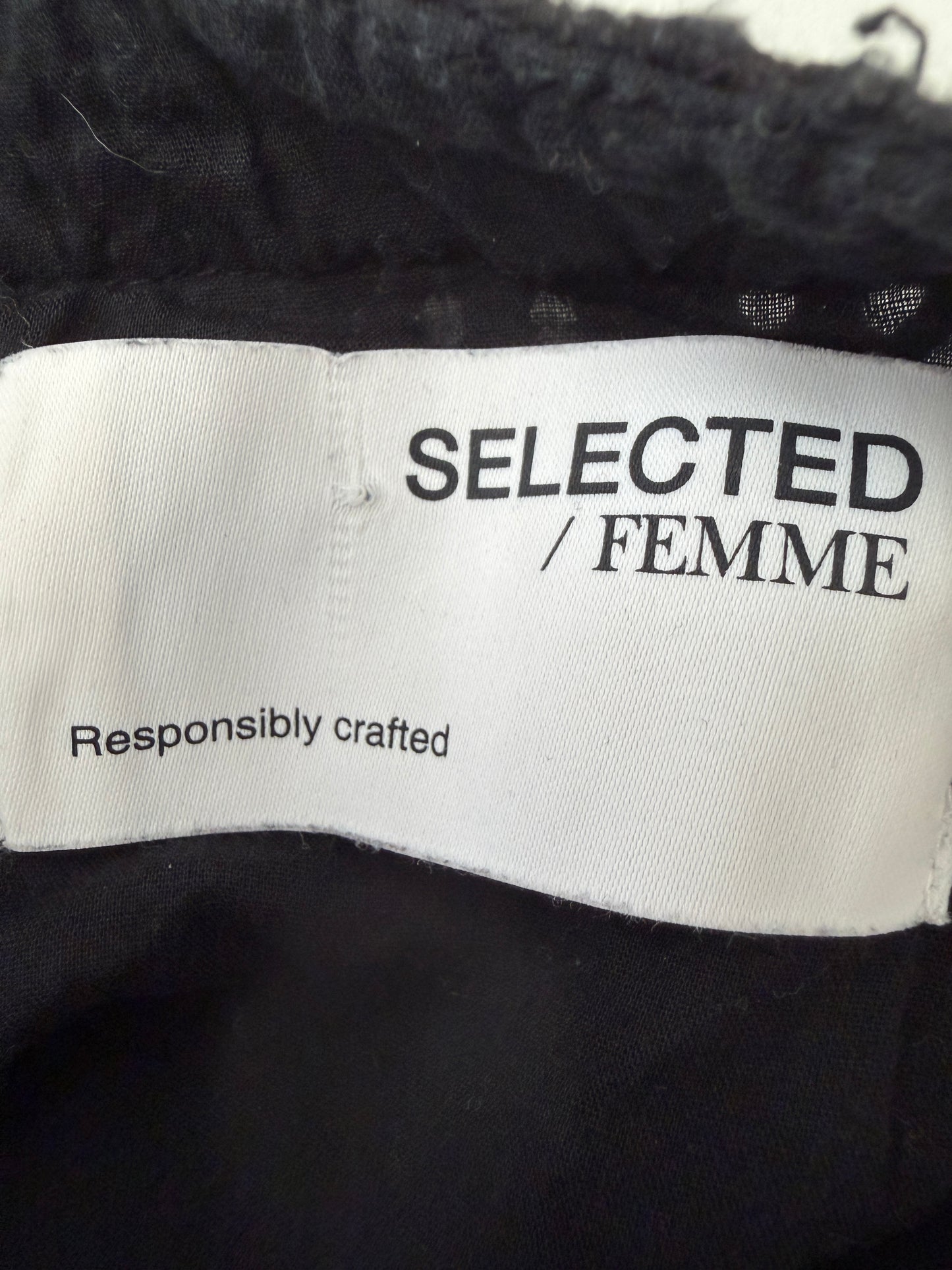 Selected Femme shirt lange mouw M