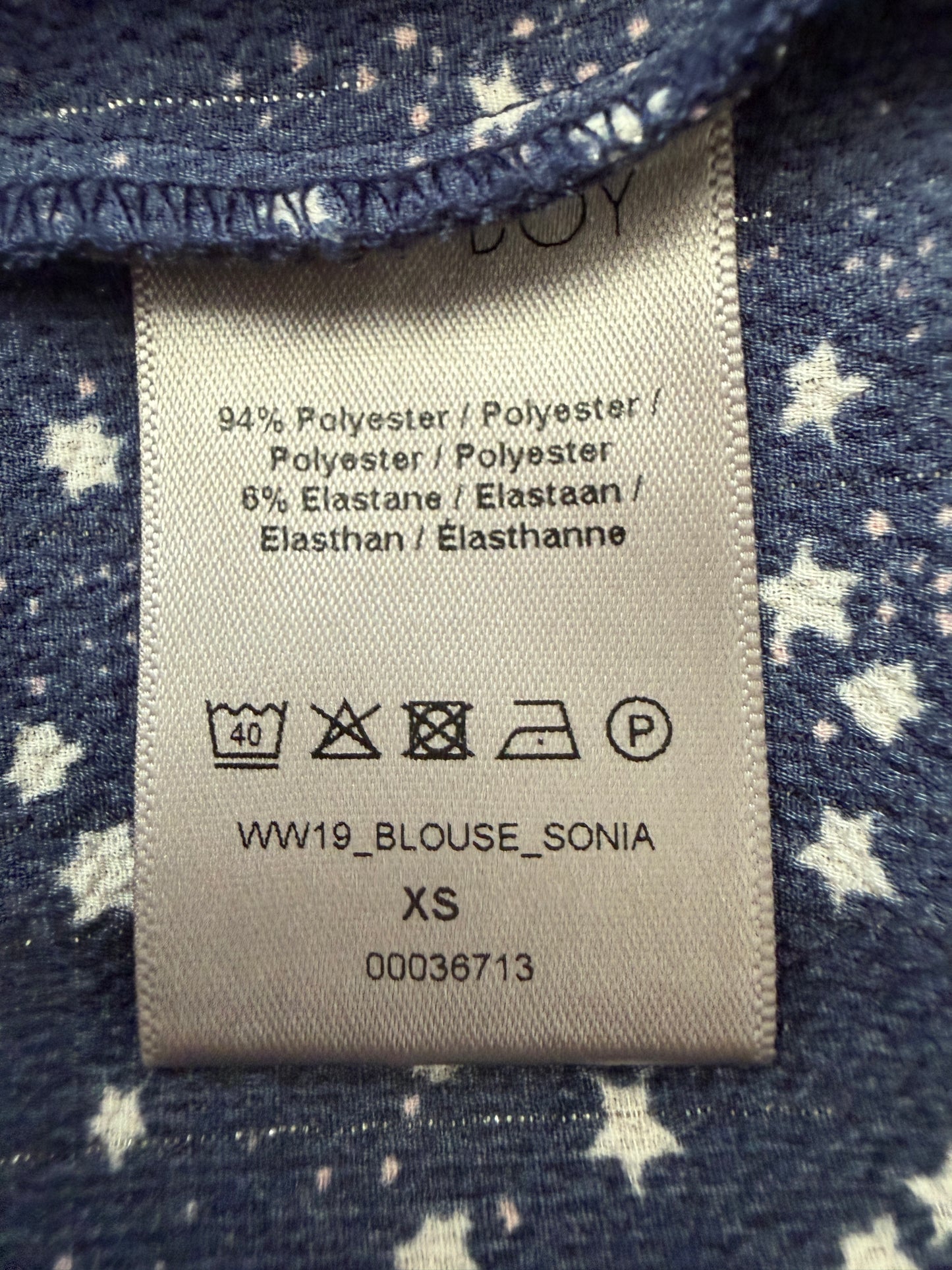 Sissy Boy Bluse XS/S