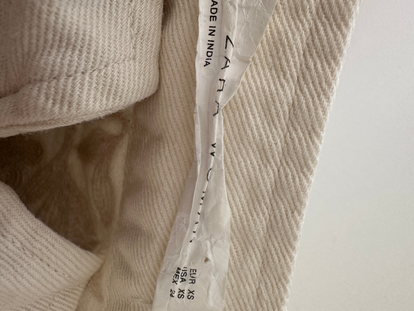 Zara spijkervest S