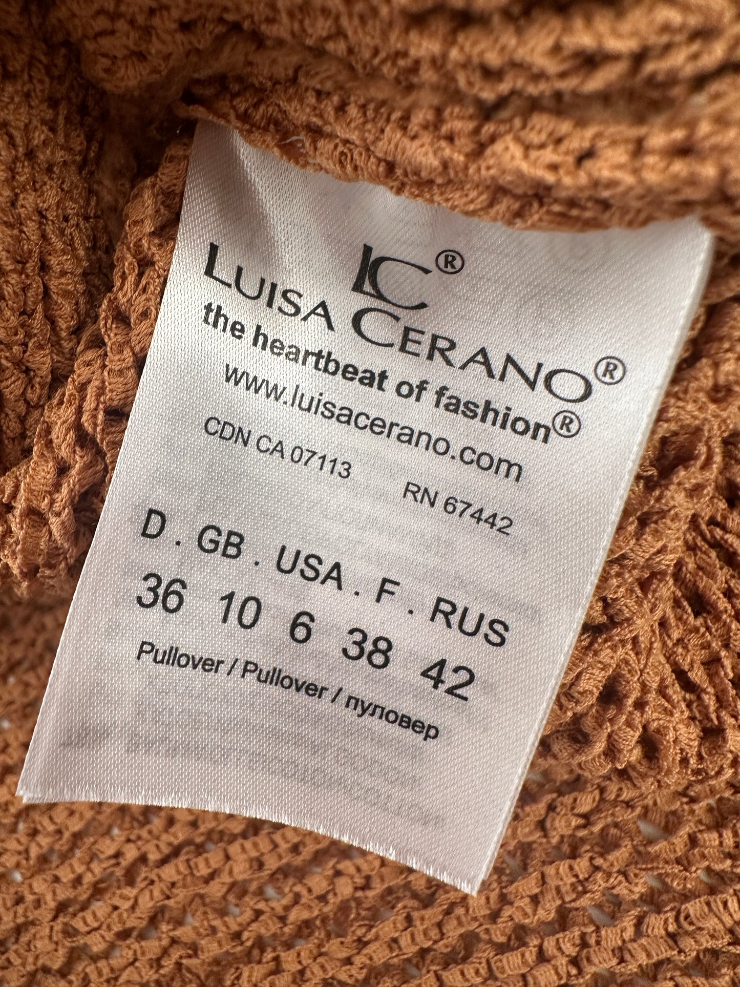 Luisa Cerano trui S