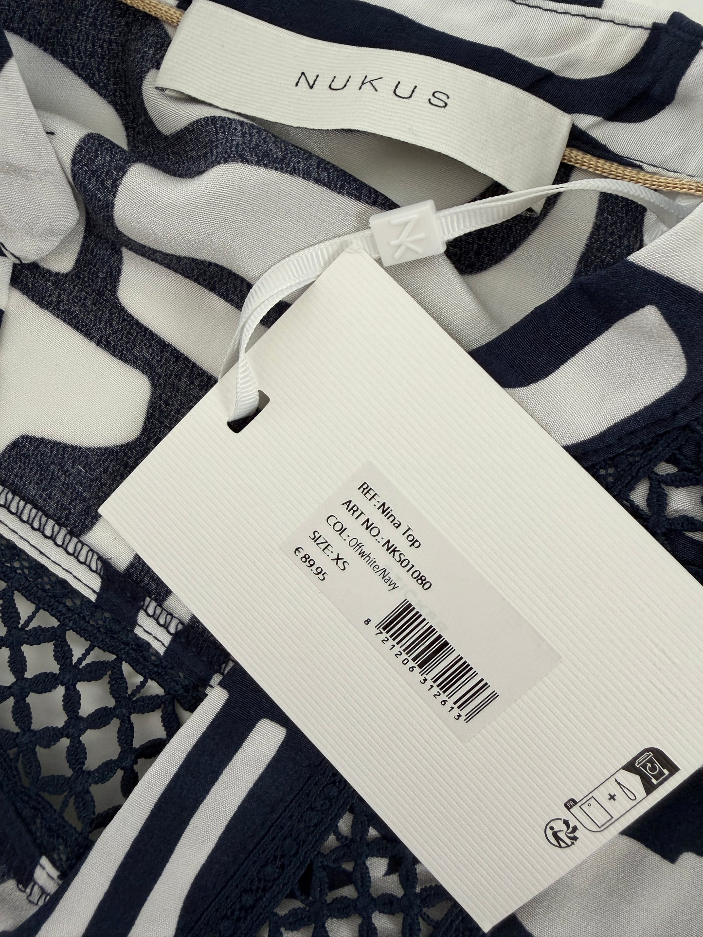 Nukus shirt NIEUW XS