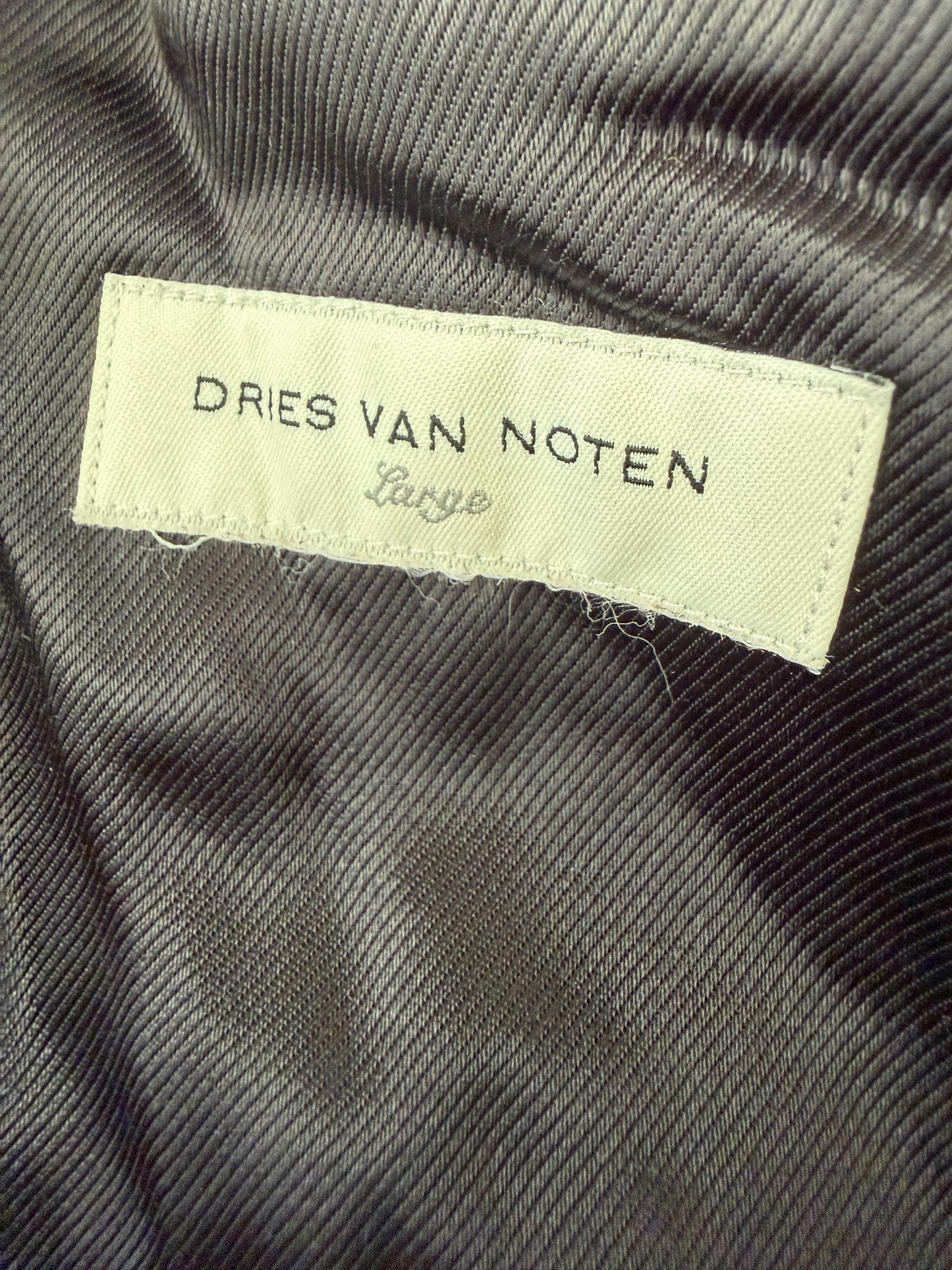 Dries van Noten jas 3XL