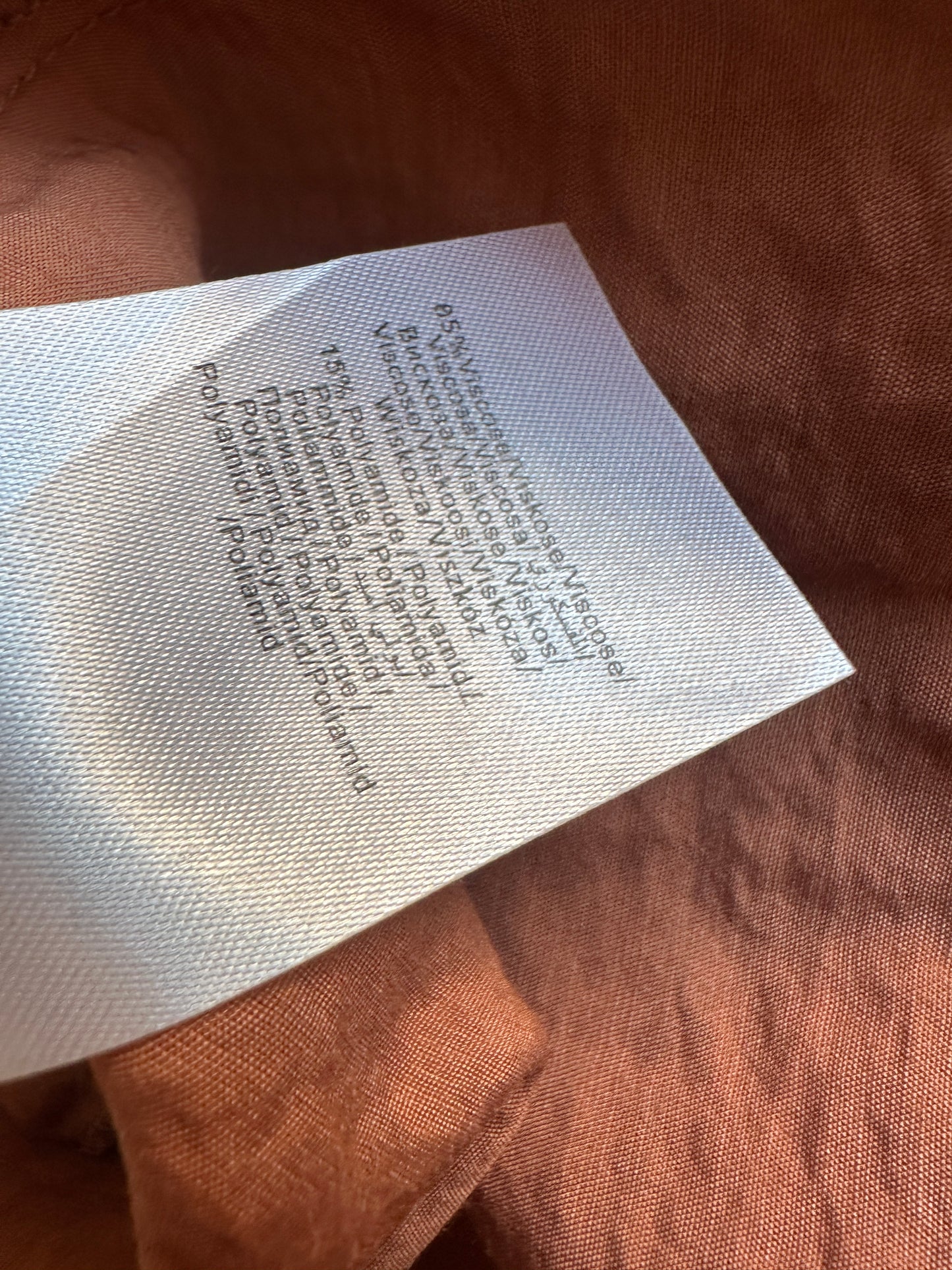 Luxuriös getränkte Bluse M