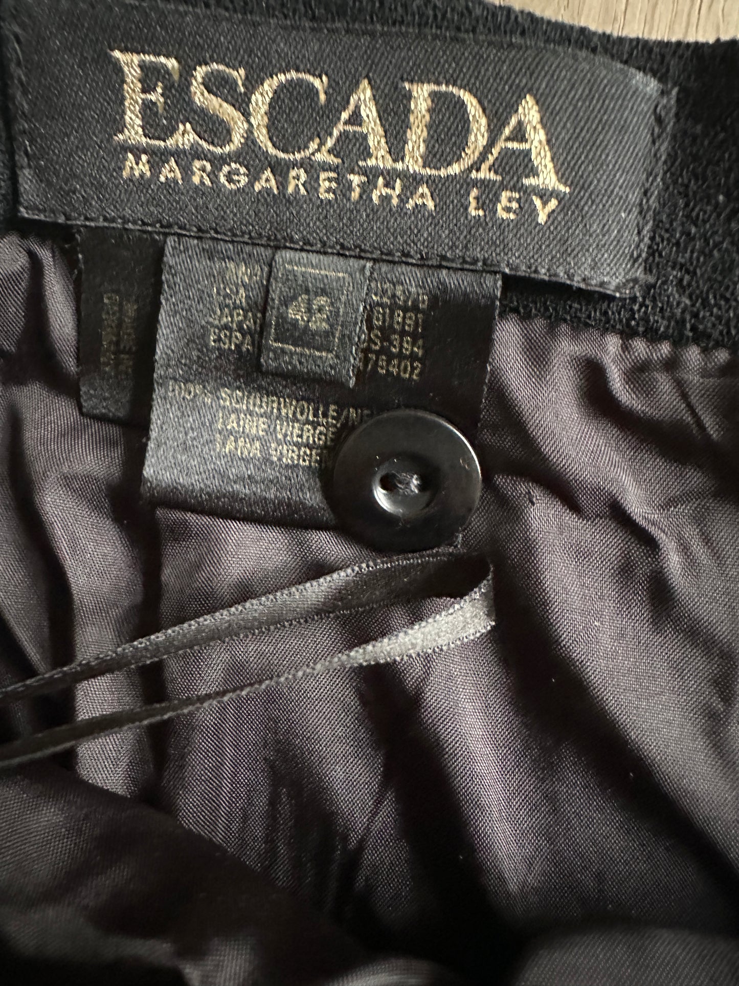 Escada rok zwart XL