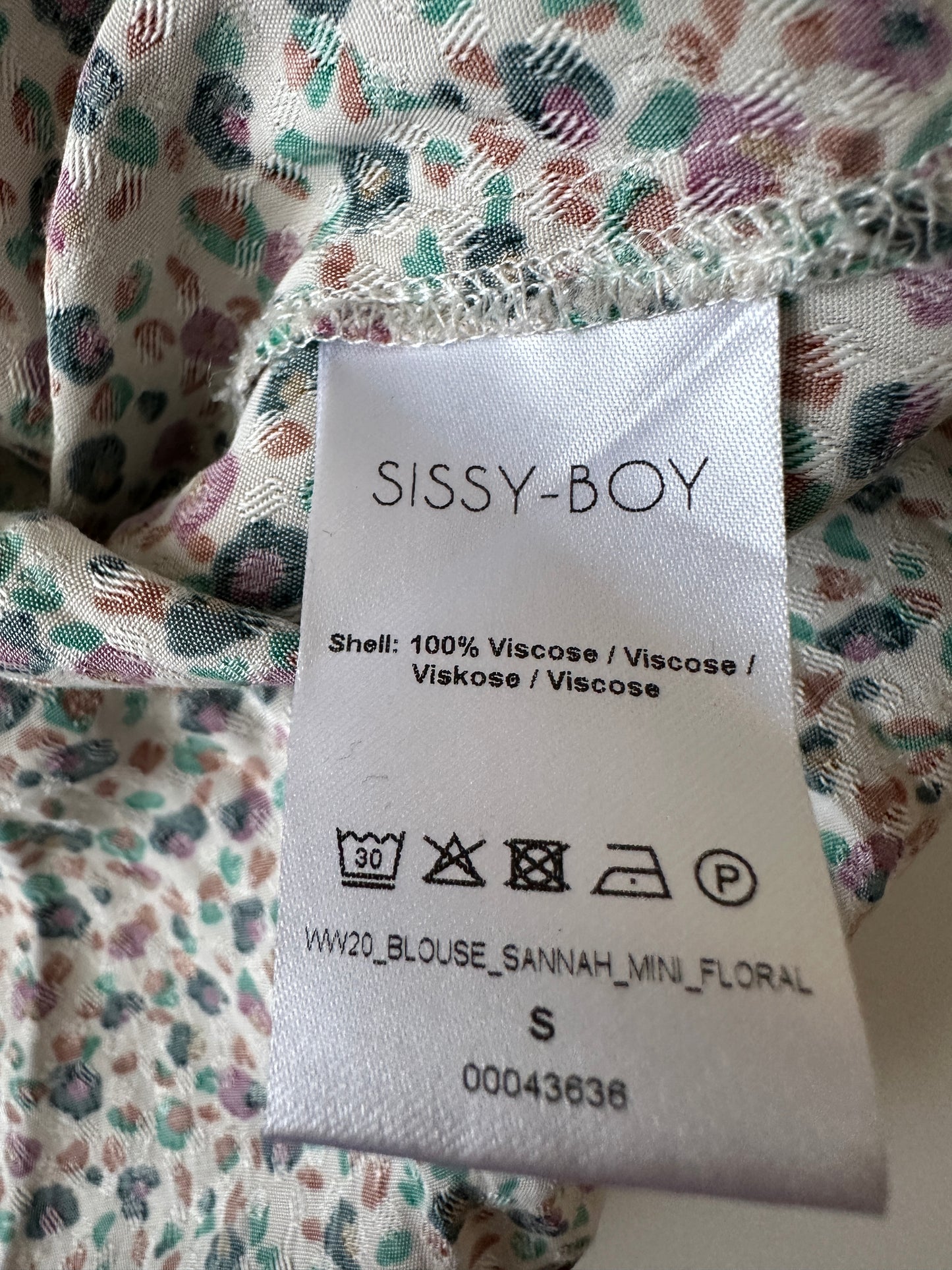 Sissy Boy shirt lange mouw S