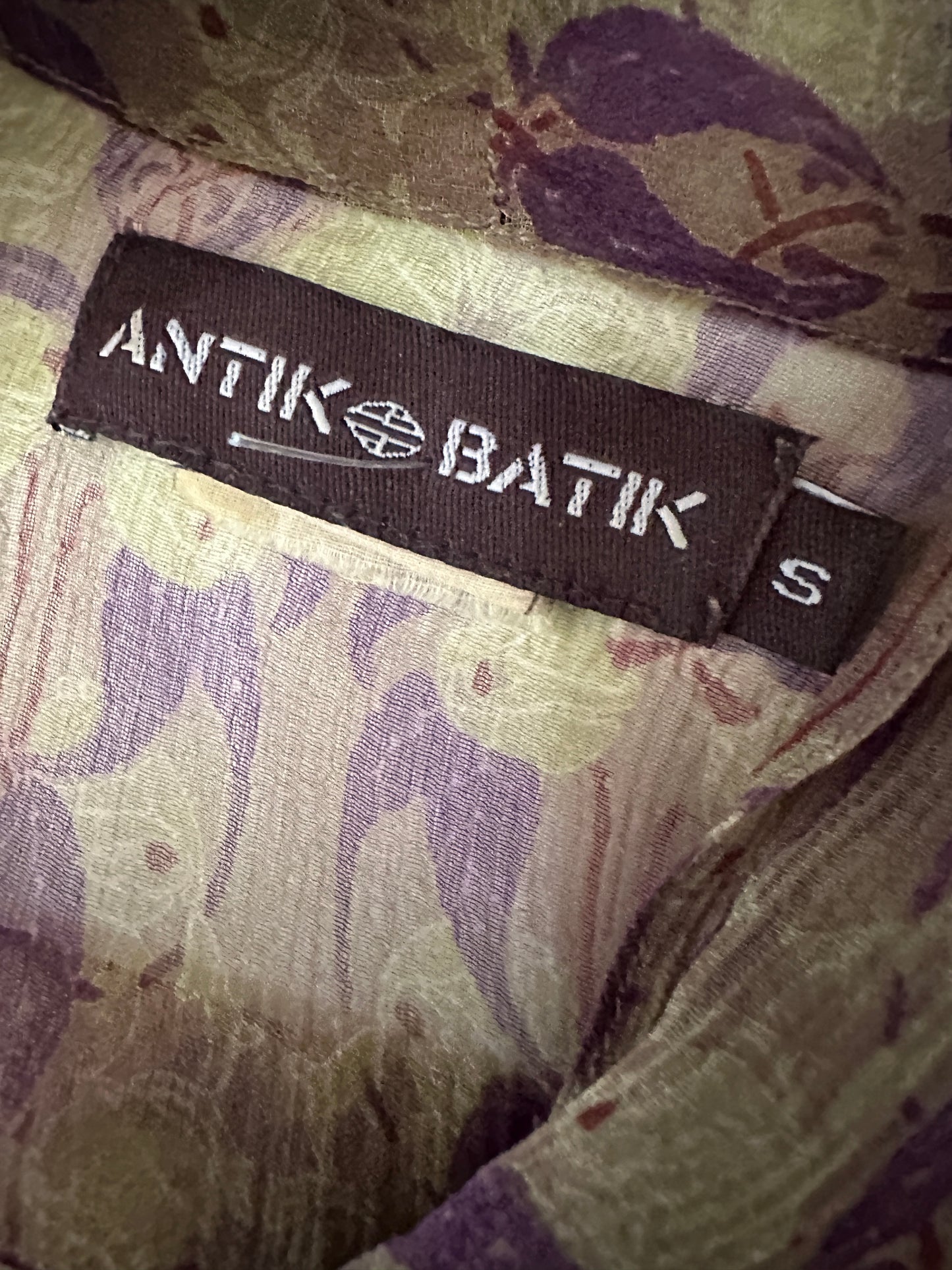 Antik Batik shirt lange mouw S