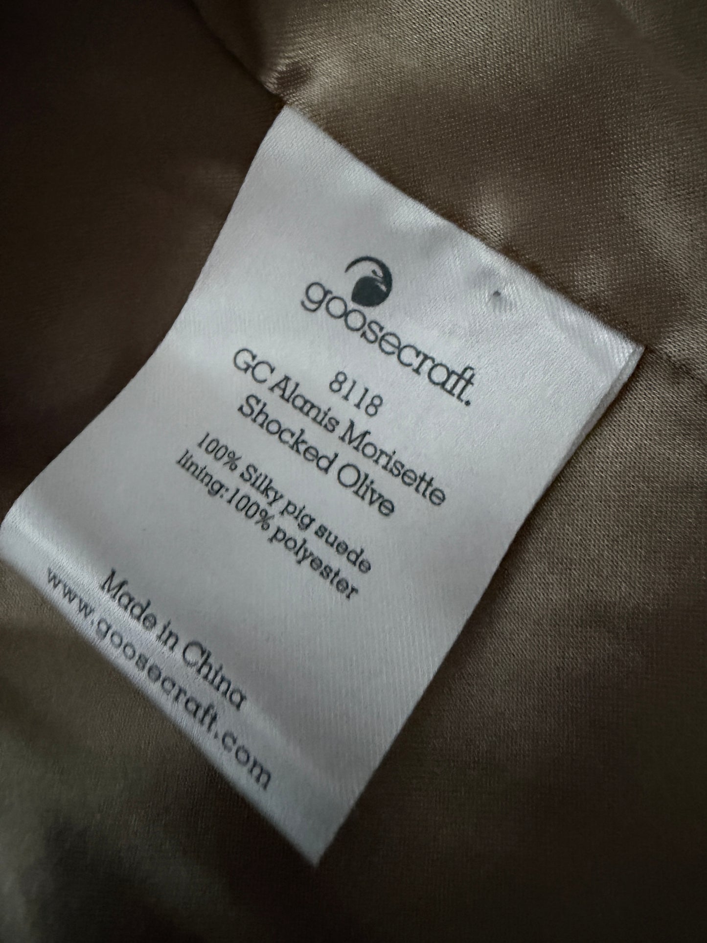 Goosecraft Jacke Größe