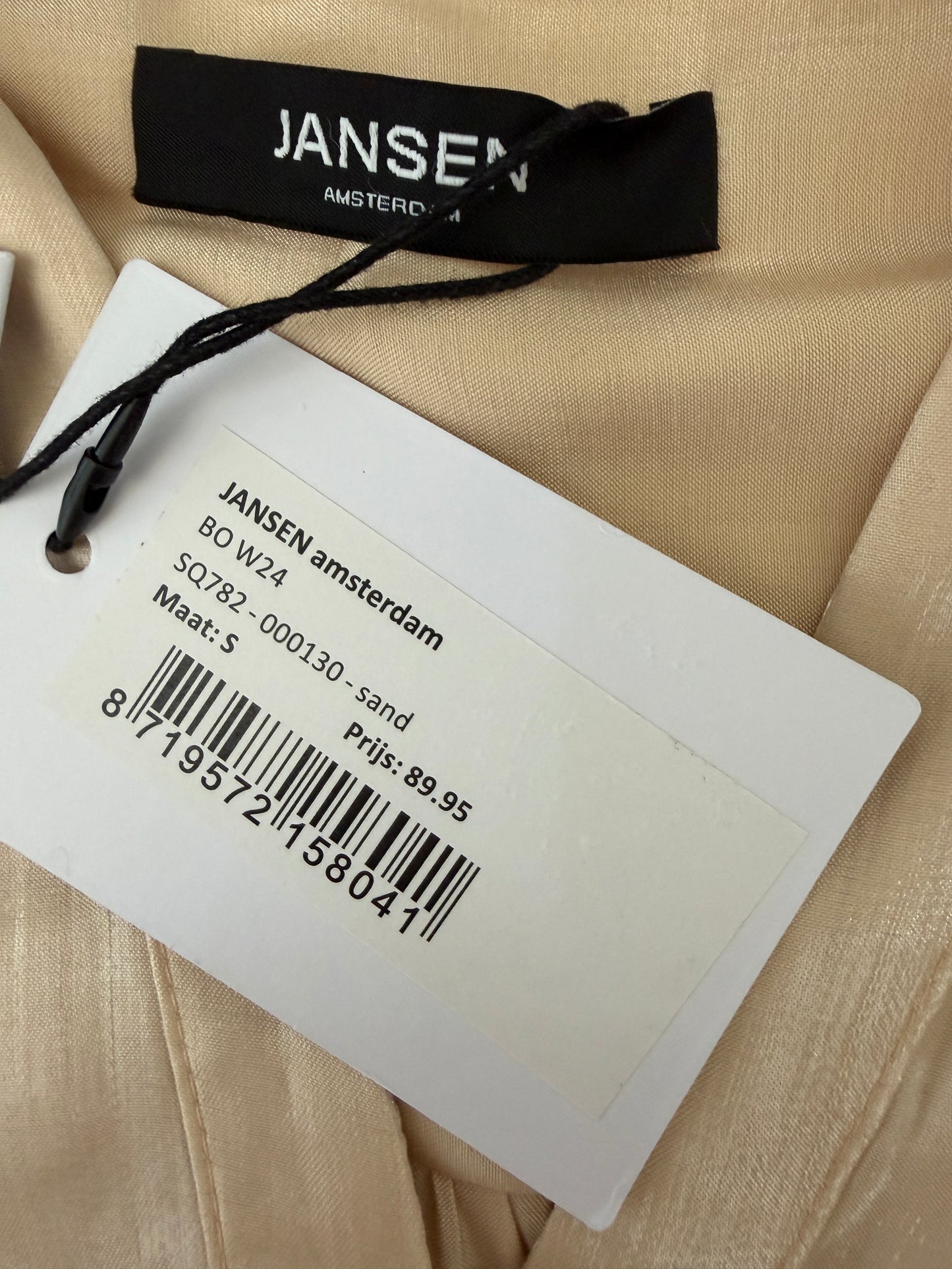 Jansen Amsterdam shirt NIEUW S