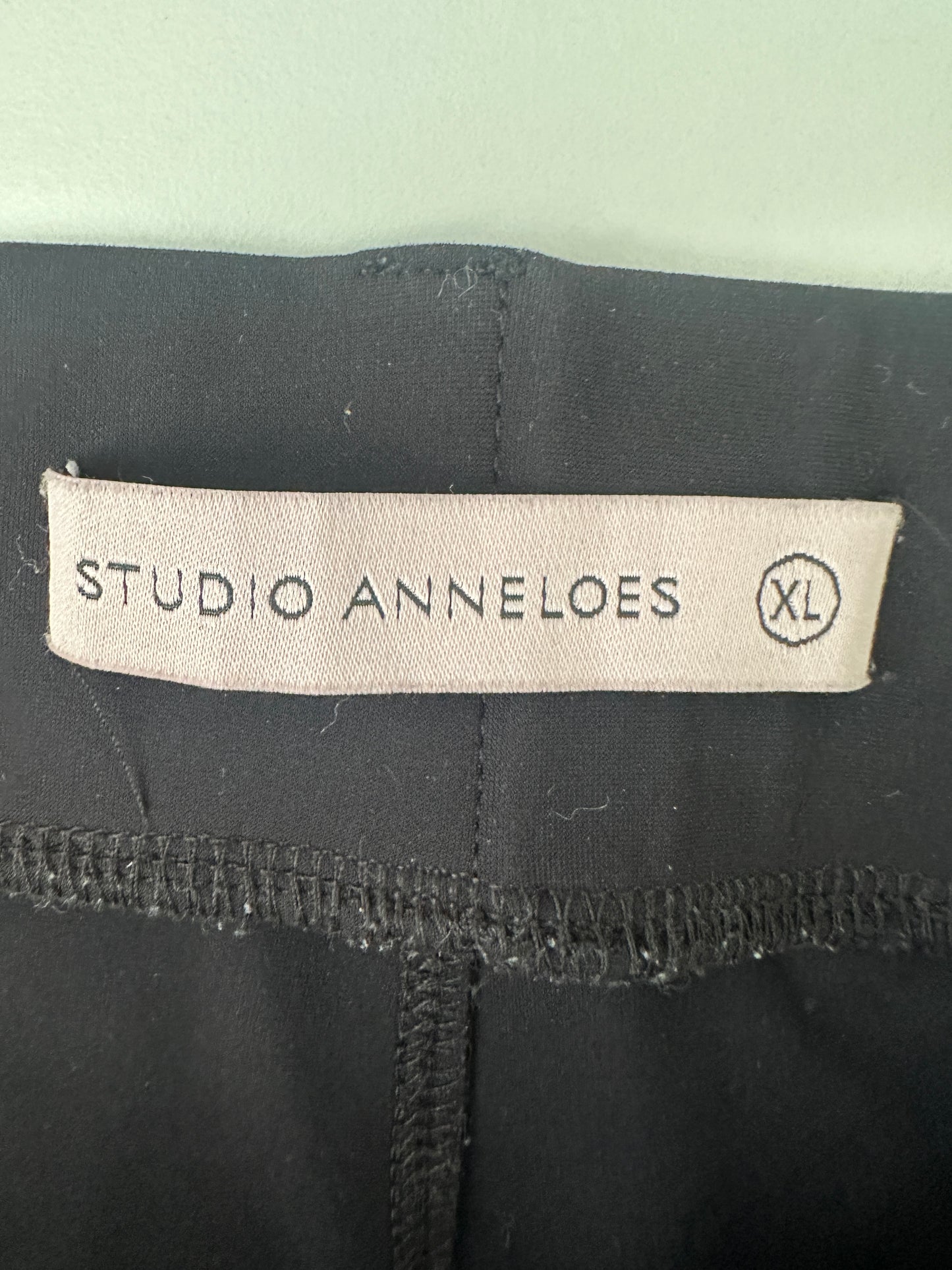 Studio Anneloes broek zwart bonded LONG XL