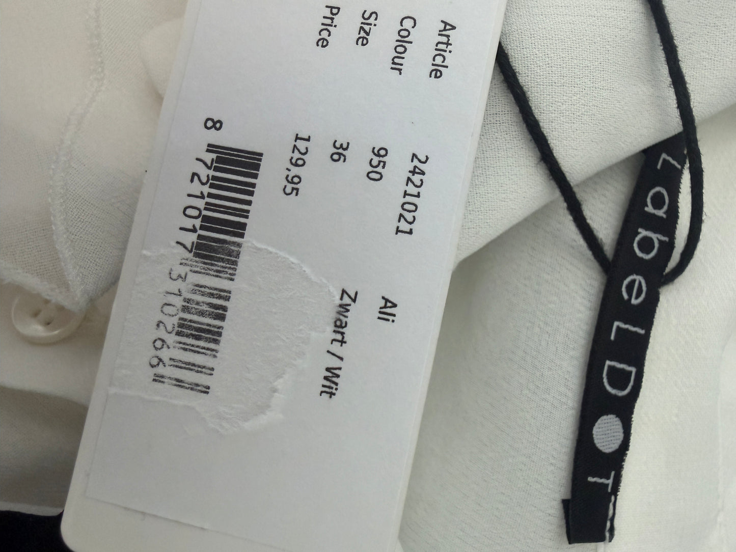 Label Dot blouse NIEUW S