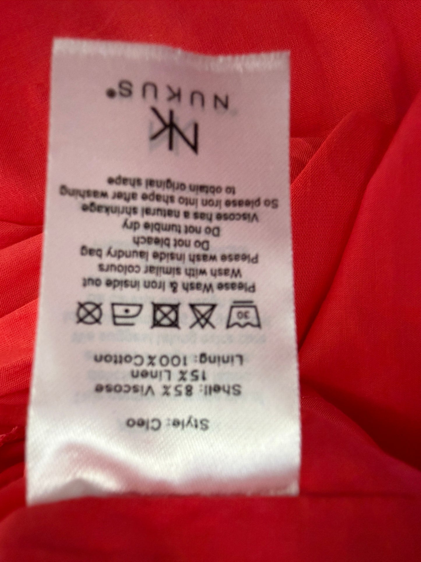 Nukus maxi jurk NIEUW L