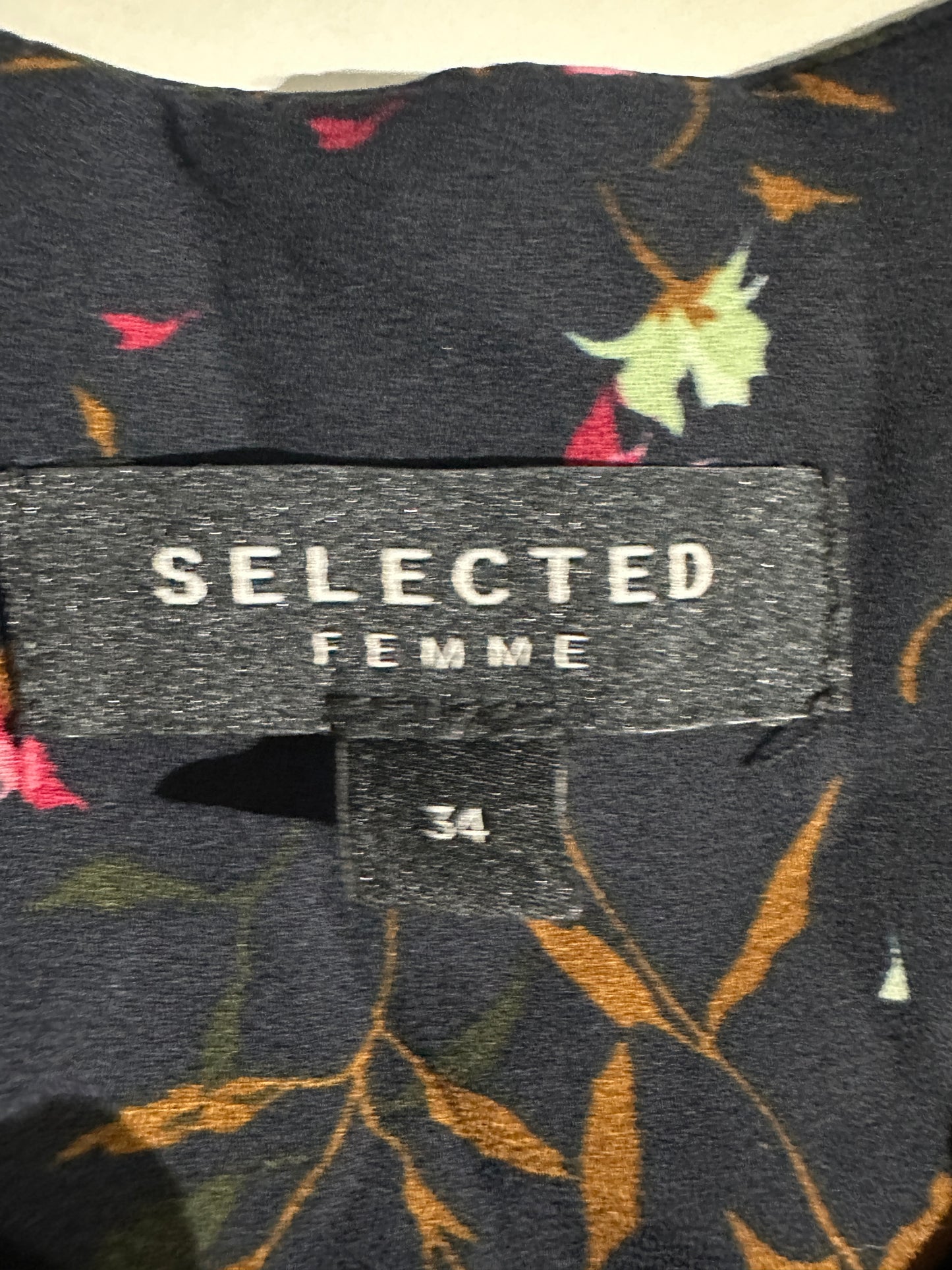 Selected Femme shirt lange mouw XS