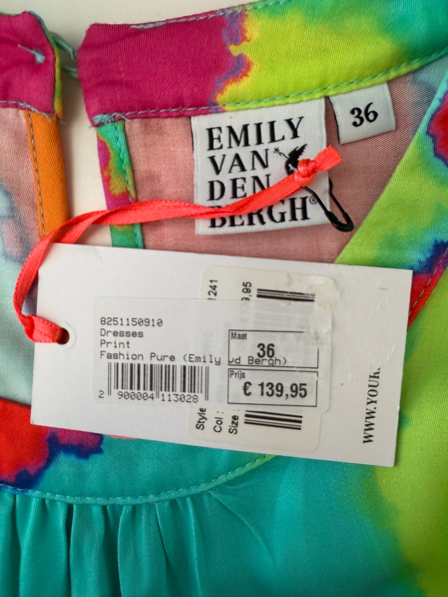 Emily van den Bergh maxi jurk NIEUW S