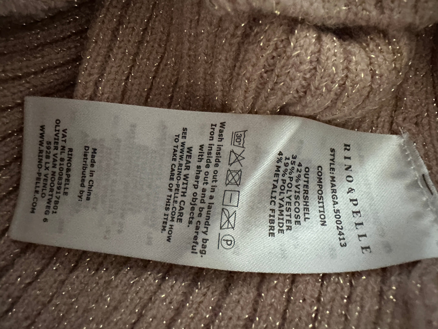 Rino & Pelle trui NIEUW XL