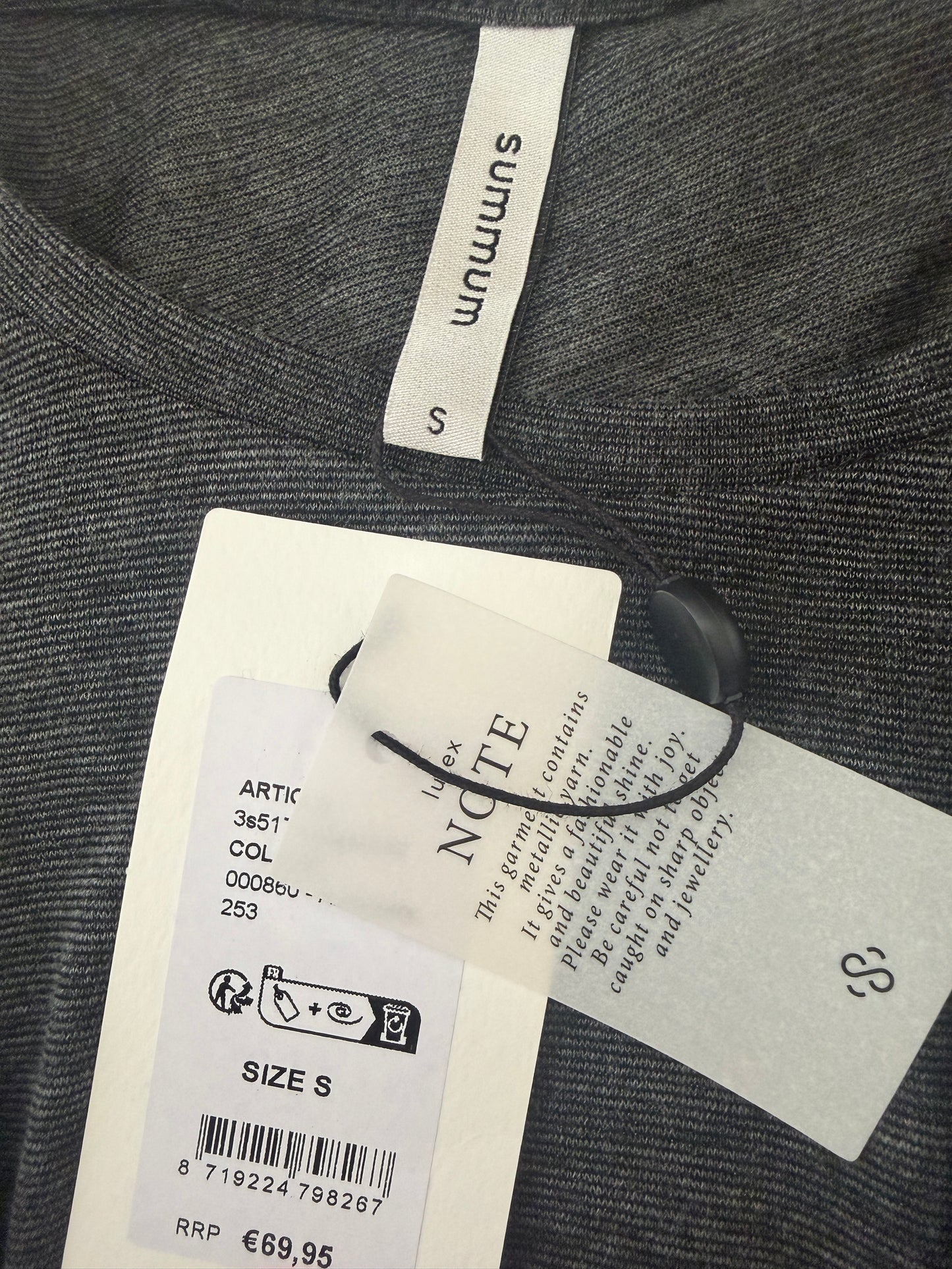 Summum shirt lange mouw NIEUW S