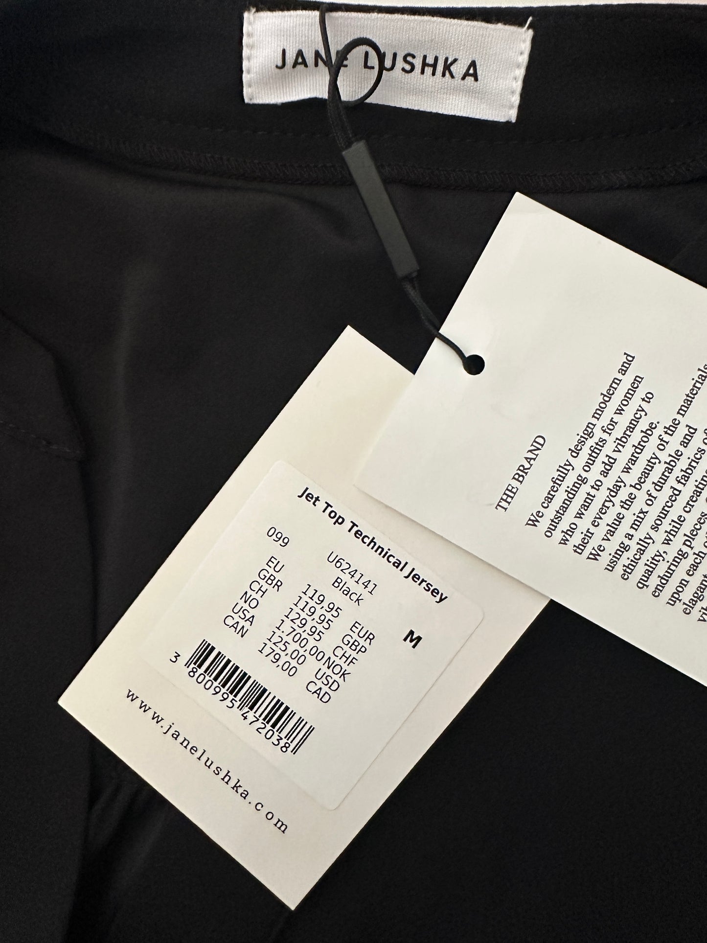 Jane Lushka shirt lange mouw NIEUW M